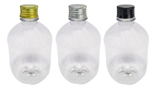40 Frasco Plástico Cristal Pet 500ml Tampa L Batoque Cac