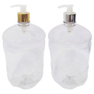 9 Frascos Plásticos Cristal 2l Válvula Bico De Pato L Gro