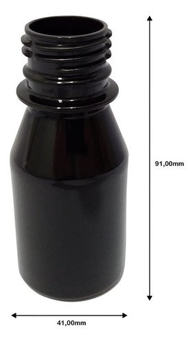 216 Frasco Plástico Âmbar Pet 60ml Tampa L Batoque Far - Imagem 7