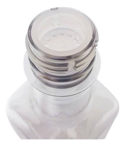 49 Frasco Plástico Cristal Pet 500ml Azeite Tampa L Batoque - Imagem 3