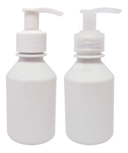 36 Frascos Plástico Branco 150ml Válvula Bico Pato S Far