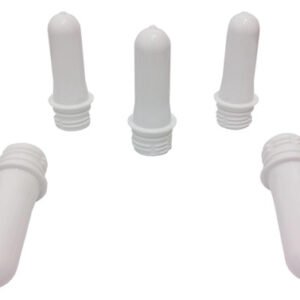 157 Preforma Branca 18ml Pet 17g Tubete 8cm Sem Tampas