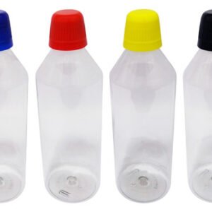 50 Frasco Plástico Cristal Pet 500ml Tamp Dosadora 20ml Cos