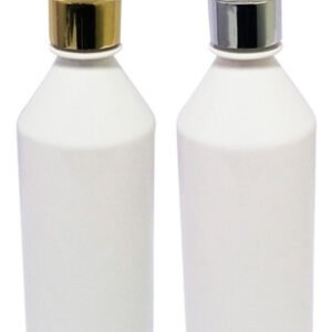 100 Frascos Plásticos Branco Pet 500ml Válvula Spray L Cos