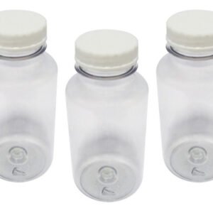 22 Frasco Plástico Cristal Pet 240ml Tam Rosca S/ Lacre Sup