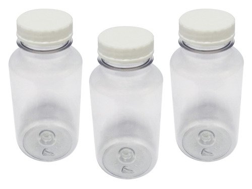 22 Frasco Plástico Cristal Pet 240ml Tam Rosca S/ Lacre Sup