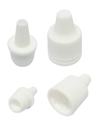 45 Frasco Plástico Incolor Pe 20ml C Tampa Lacre Gotejador - Imagem 3