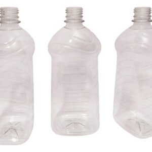 122 Frascos Plástico Cristal Pet De 1l Vazios Sem Tampas Ama