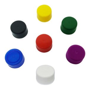 130 Tampas Plásticas Rosca Sem Lacre E Batoque Bocal 24