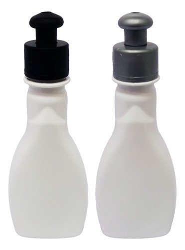 378 Frascos Plástico Branco Pet 200ml C/ Tampa Pushpull Mol - Imagem 2