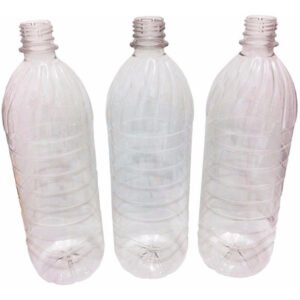 124 Frascos Plástico Cristal Pet De 1l Vazios Sem Tampas Suc