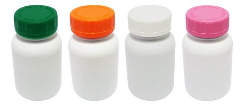 308 Frascos Plásticos Branco Pet 150ml Com Tampa Child Sup - Imagem 2