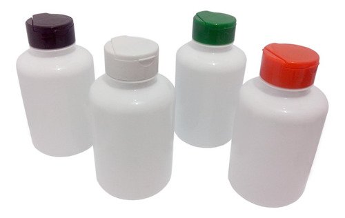 370 Frascos Plástico Branco Pet 330ml Tampa Fliptop Cap Sup - Imagem 2