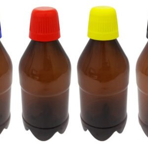 306 Frasco Plástico Âmbar Pet 350ml Tamp Dosadora 20ml Agu