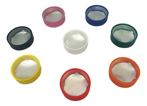 22 Frascos Plásticos Laranja Pet 240ml Com Tampa Child Sup - Imagem 5