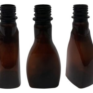 288 Frascos Plástico Âmbar Pet 200ml Vazios Sem Tampas Mol