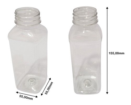 180 Frascos Plástico Cristal Pet 300ml Tempero Fliptop Qua - Imagem 7