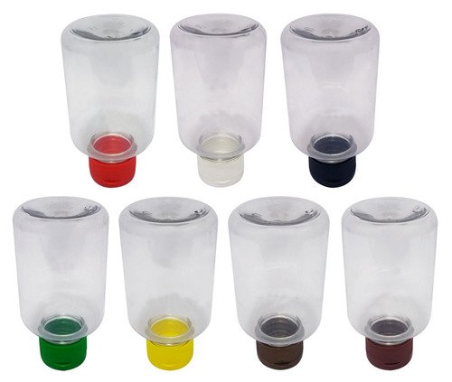 351 Frascos Plástico Cristal Pet 330ml Batoque Fliptop Sup - Imagem 4