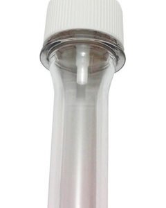 100 Preforma Cristal 15ml Pet 17g Tubete 9cm Válvula Spray S