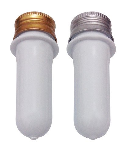 500 Preforma Branca 18ml Pet 17g Tubete 8cm Tamp Aluminio S/ - Imagem 2