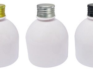 18 Frasco Plástico Branco Pet 300ml Tampa L Batoque Sab