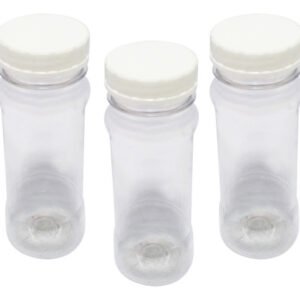 360 Frasco Plástico Cristal Pet 120ml Tam Rosca S/ Lacre Con