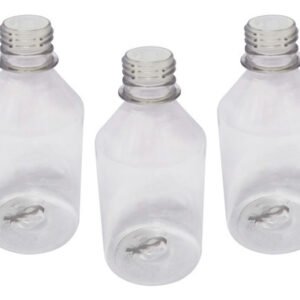 20 Frasco Plástico Cristal Pet 250ml Batoque 12 Furos Far