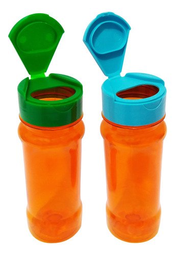 702 Frasco Plástico Laranjado Pet 120ml Tamp Fliptop Cap Con - Imagem 2