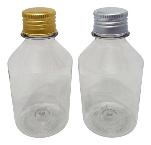 360 Frasco Plástico Cristal Pet 250ml Tampa L Batoque Far