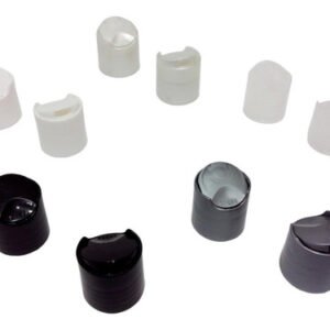 45 Tampas Plásticas Coloridas Rosca Disktop Bocal 28