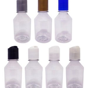 802 Frascos Plástico Cristal Pet 120ml C/ Tampa Disktop Far