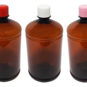 49 Frascos Âmbar Pet 1l Aromatizante Tampa Batoque Sab