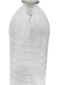 118 Frascos Plásticos Cristal 1l Válvula De Bico Pato S Suc