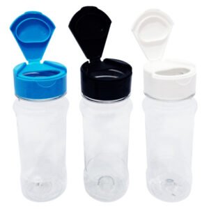 38 Frasco Plástico Cristal Pet 120ml Tamp Fliptop Cap Con