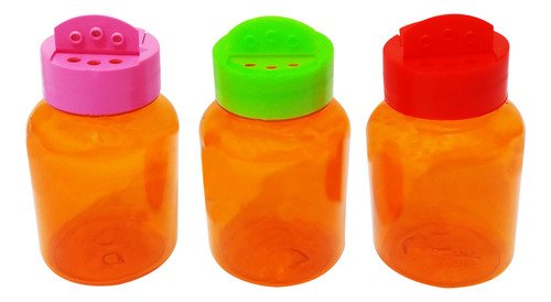 693 Frascos Plástico Laranja Pet 150ml Tempero Fliptop Sup - Imagem 3
