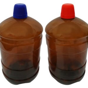 22 Frascos Plásticos Âmbar Pet 2l Tampa Dosadora 20ml Gro