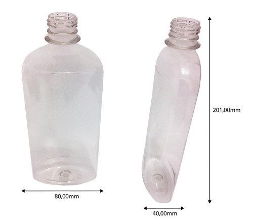 16 Frascos Plástico Cristal Pet 400ml C/ Bico Aplicador Min - Imagem 6