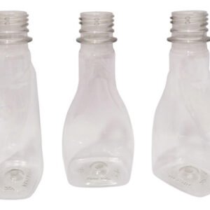 1323 Frasco Plástico Cristal Pet 200ml Vazios Sem Tampas Mol