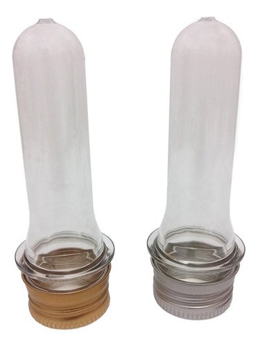 16 Preforma Cristal 15ml Pet 17g Tubete 9cm Tam Aluminio S/