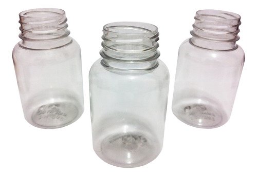 308 Frascos Plástico Cristal Pet 150ml Vazios Sem Tampas Sup