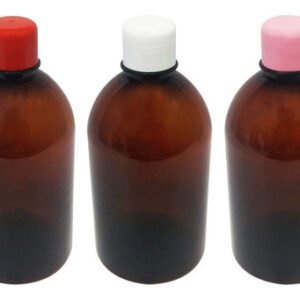 212 Frascos Âmbar Pet 500ml Aromatizante Tampa Batoque Sab