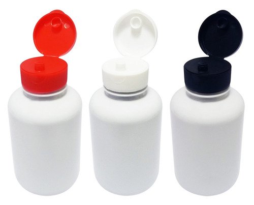 18 Frascos Plástico Branco Pet 330ml Batoque Fliptop Sup