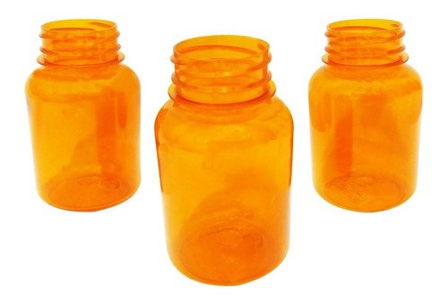 34 Frascos Plástico Laranja Pet 150ml Tampa Rosca Lacre Sup - Imagem 4