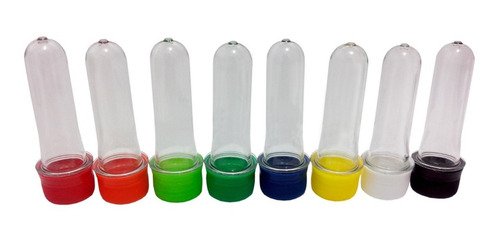 32 Preforma Cristal 27ml Pet 22g Tubete 10cm T Rosca Lacre