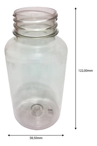 210 Frascos Plástico Cristal Pet 240ml Vazios Sem Tampas Sup - Imagem 2