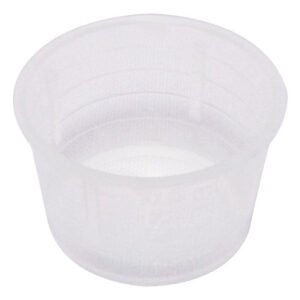 3300 Copos De Medida Dosador Plástico Incolor 10ml Bocal 24