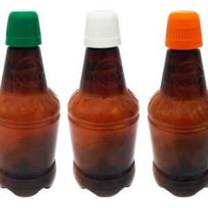 183 Frasco Plástico Âmbar Pet 500ml Tamp Dosadora 20ml Gr2