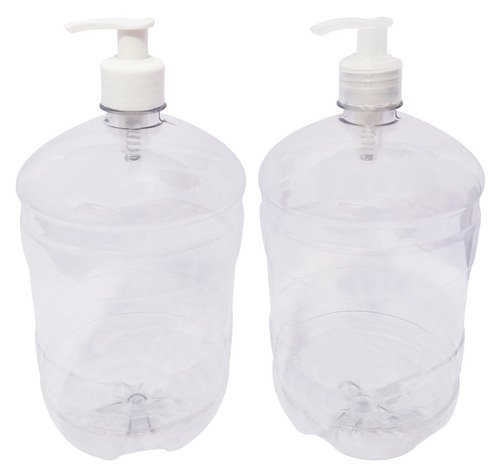 22 Frascos Plásticos Cristal 2l Válvula Bico De Pato S Gro