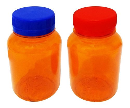 34 Frascos Plástico Laranja Pet 150ml Tampa Rosca Lacre Sup - Imagem 2