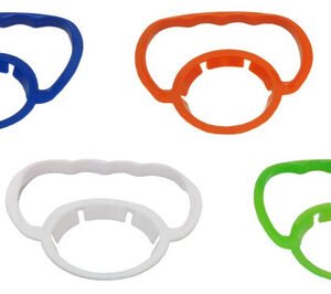 1200 Alças Plásticas Coloridas 4 Dedos Simples Para Bocal 48